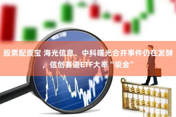 股票配资宝 海光信息、中科曙光合并事件仍在发酵，信创赛道ETF大举“吸金”
